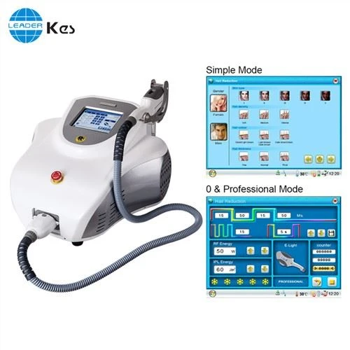 Máquina laser IPL para remover o cabelo