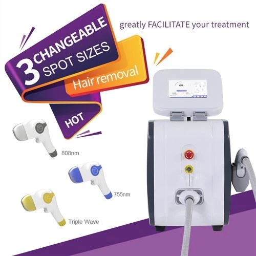 Equipamento de cabelo a laser