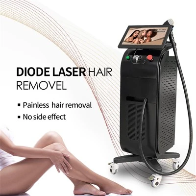 Máquina de depilação a laser de diodo de titânio Soprano 808nm