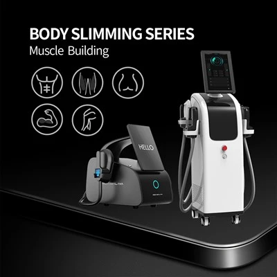 Máquina EM Sculpt para construção muscular