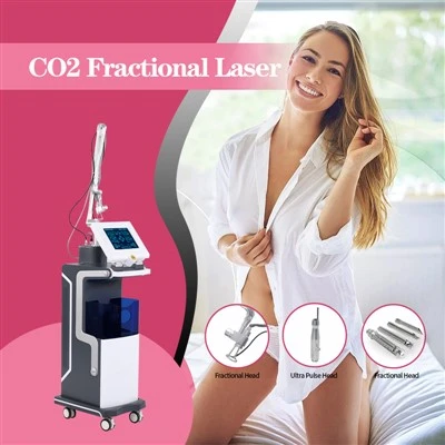 Laser Fracionado Co2 Vertical / Laser Fracionado para Superfície da Pele e Máquina a Laser para Tratamento Vaginal