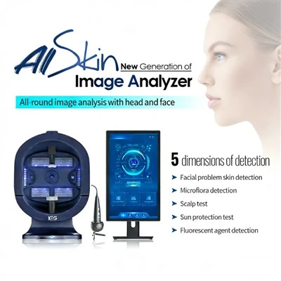 O analisador de pele facial 3D